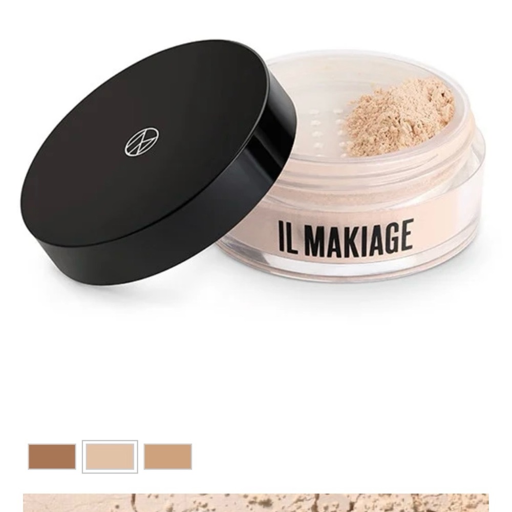 IL MAKIAGE Setting Powder - Black Lid with Cream Powder